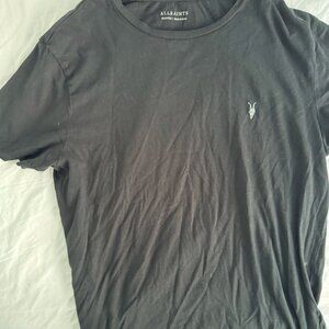 All Saints Men's T-Shirt - Black - Medium - 80% OFF (MSRP $95).